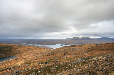 Image showing dreamlike landscape near Stac Pollaidh