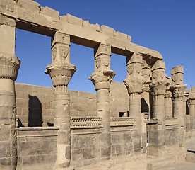 Image showing Temple of Philae in Egypt