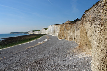 Image showing Fels formation named Seven Sisters near Newhaven