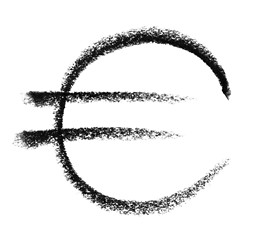 Image showing euro symbol sketch