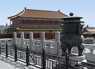 Image showing Forbidden City in Beijing