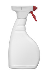 Image showing white spray bottle