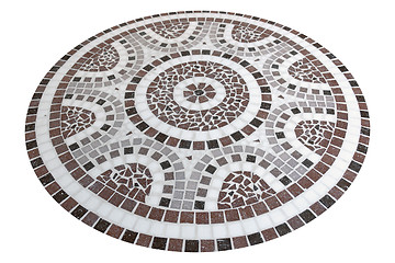 Image showing abstract mosaic pattern
