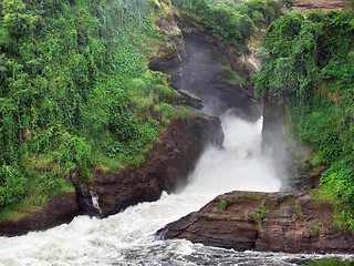 Image showing Murchison Falls in Uganda