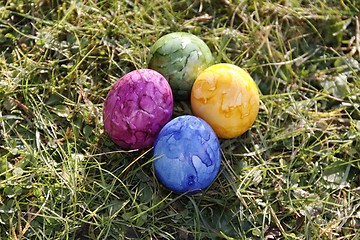 Image showing easter eggs