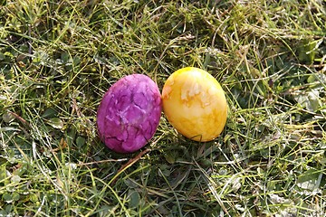 Image showing easter eggs