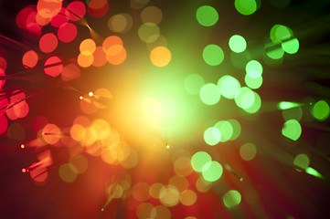 Image showing Abstract background blurry lights