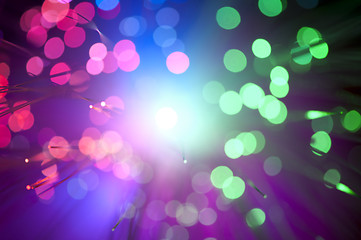 Image showing Abstract background blurry lights