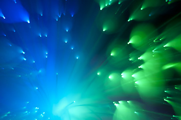 Image showing Abstract background blurry lights