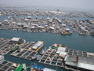 Image showing Fish farming, Hainan, Southern China