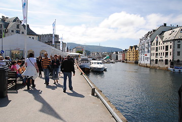 Image showing Ålesund Harbor