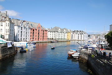 Image showing Ålesund Harbor