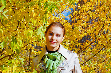 Image showing Autumn portrait