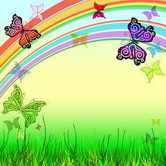 Image showing Spring vivid background 