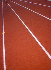 Image showing Tartan tracks