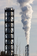 Image showing Industrial smoke
