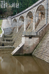 Image showing Stone dam in Sedlice, Europe, Czech Republic