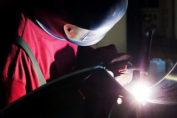 Image showing Welding in protective atmosphere of gases