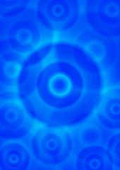 Image showing Blue circles