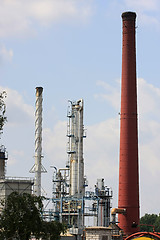 Image showing Chemical factory