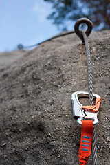 Image showing Climbing equipment