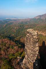 Image showing Mountain in Czech Switzerland 