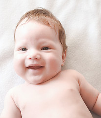 Image showing smiling baby