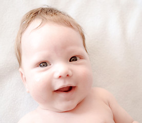 Image showing smiling baby