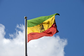 Image showing Ethiopian Flag