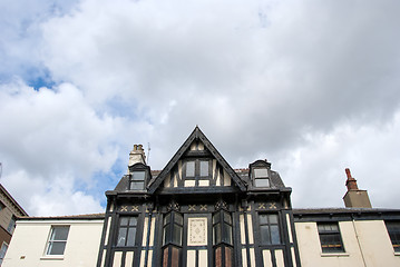 Image showing Half Timbered Building