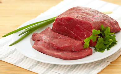 Image showing fresh raw meat