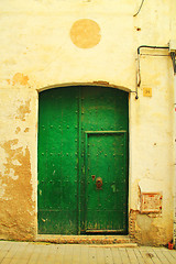 Image showing A spanish doorway