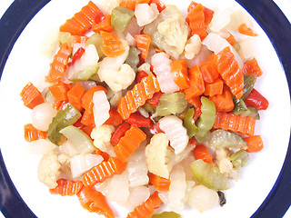 Image showing Mixed vegetables