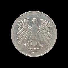 Image showing German mark coin