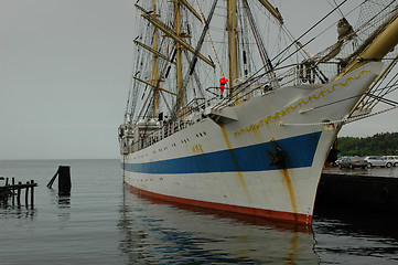 Image showing tall ship