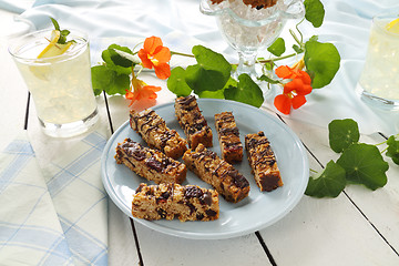 Image showing Homemade Muesli Bars