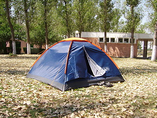 Image showing Camping