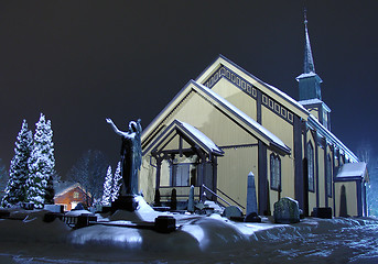 Image showing christmas night