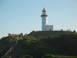 Image showing White lighthouse