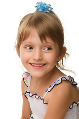 Image showing Portrait of a cute little girl