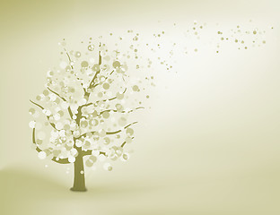 Image showing Abstract elegant tree. EPS 8