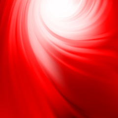 Image showing Abstract swirl red design. EPS 8