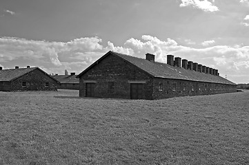 Image showing Auschwitz Birkenau concentration camp.