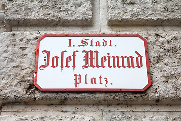 Image showing Vienna sign