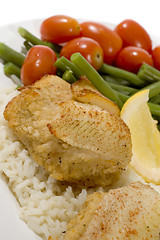 Image showing stuffed fillet of sole