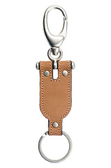 Image showing Leather key chain