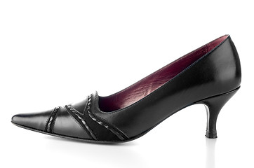 Image showing Black shoe 