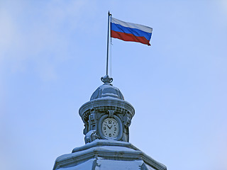 Image showing Russian flag