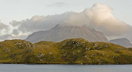 Image showing mountain in cloud