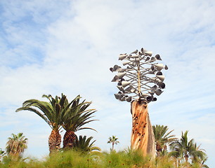 Image showing tree sculpture